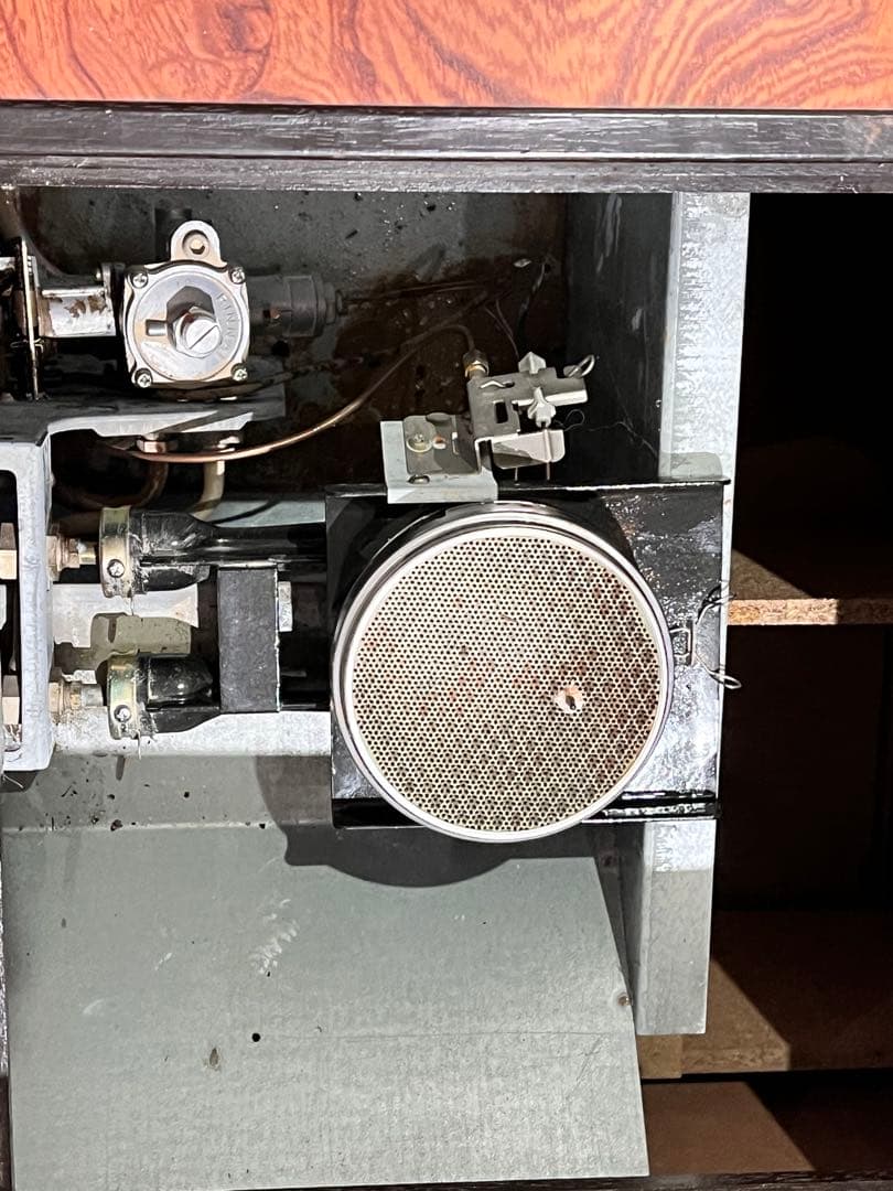 リンナイ RH-3521-401火鉢 LPガス用 炉裏 昭和レトロ 古民家当時物