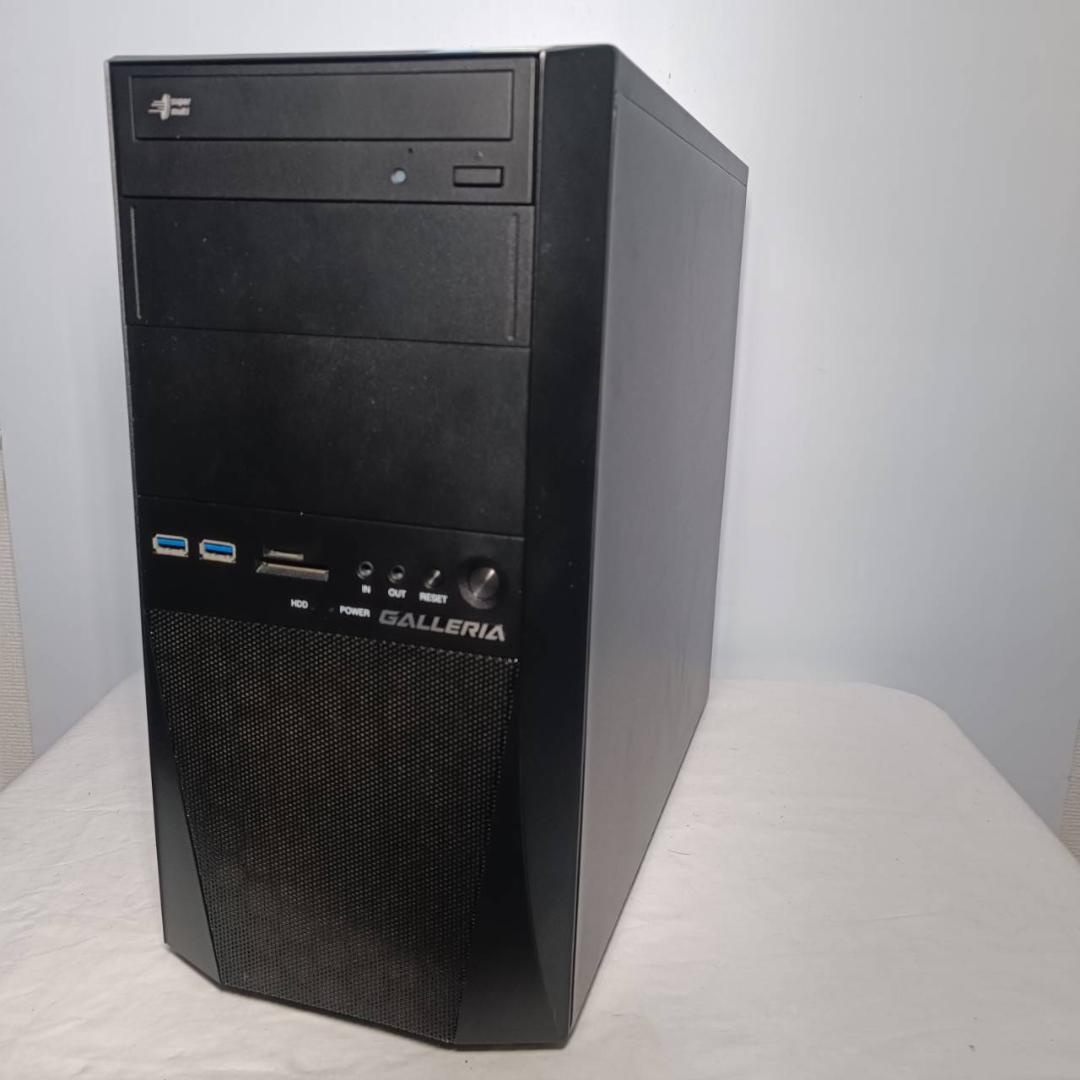 【激安ゲーミングPCフルセット】i5 GTX MS Office搭載 ガレリア