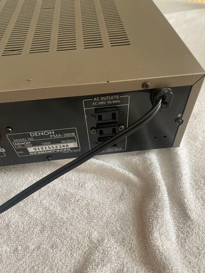 DENON PMA-390III プリメインアンプ シャンパンゴールド