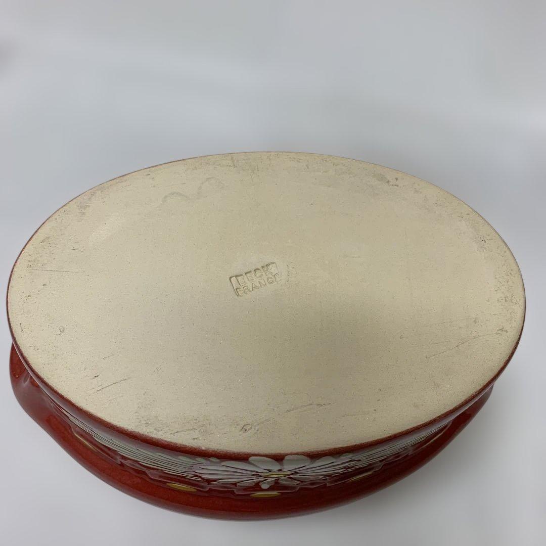 アルザス陶器 テリーヌ鍋 Y-82