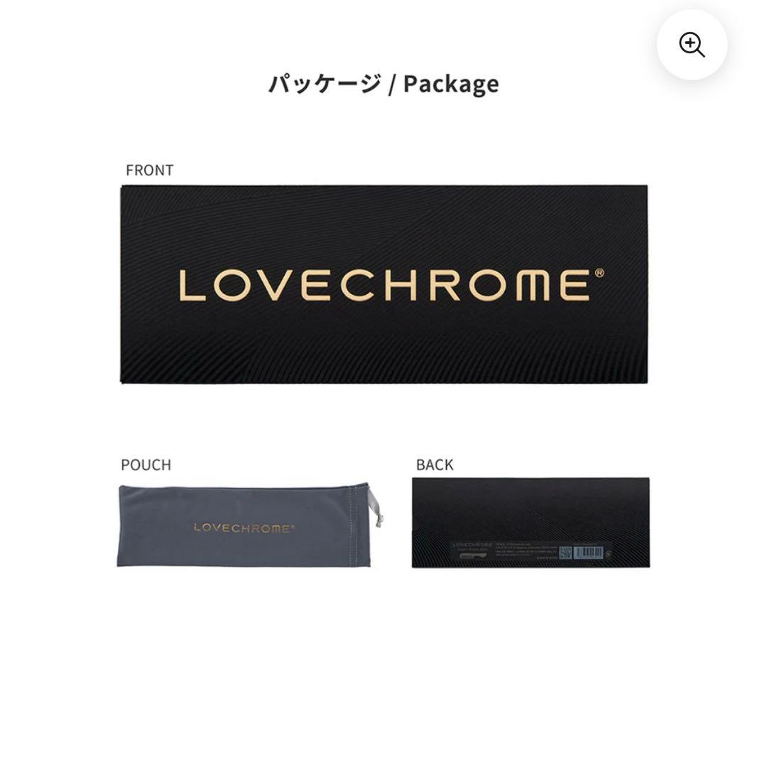 LOVECHROME K24テツキゴールドコーム 専用ケース付き