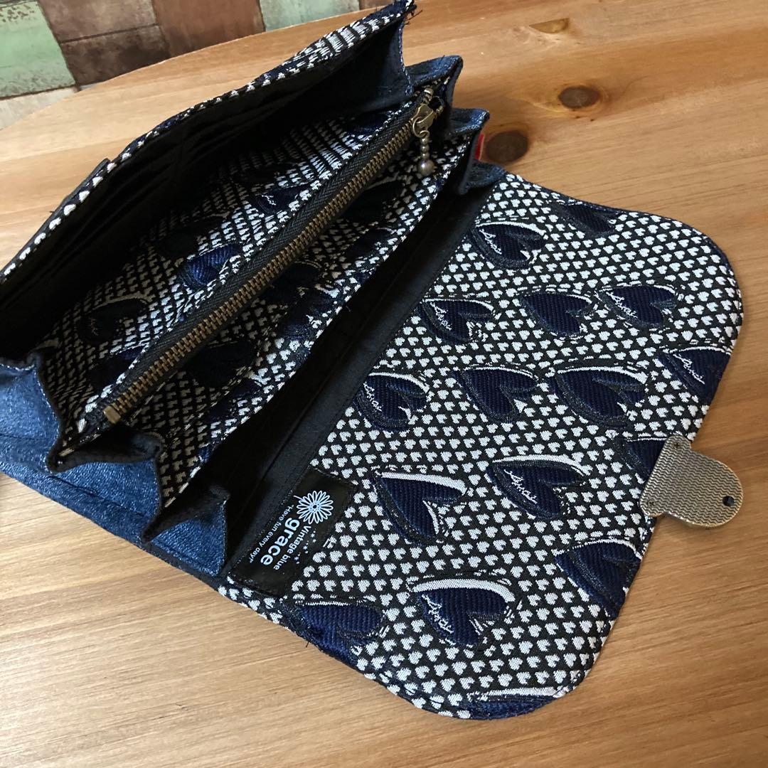 デニムリメイク 長財布‪❤︎︎‪❤︎︎‪