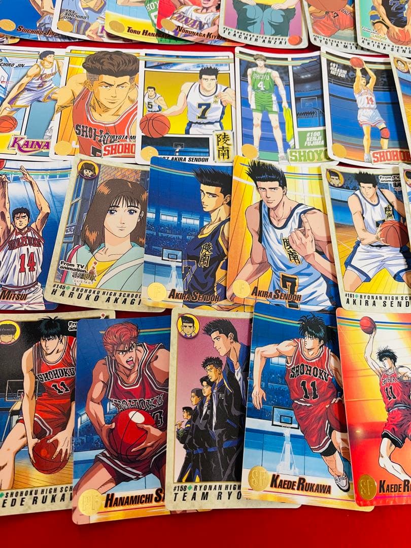 1994-1995年　BANDAI スラムダンク トレーディングカード 48枚