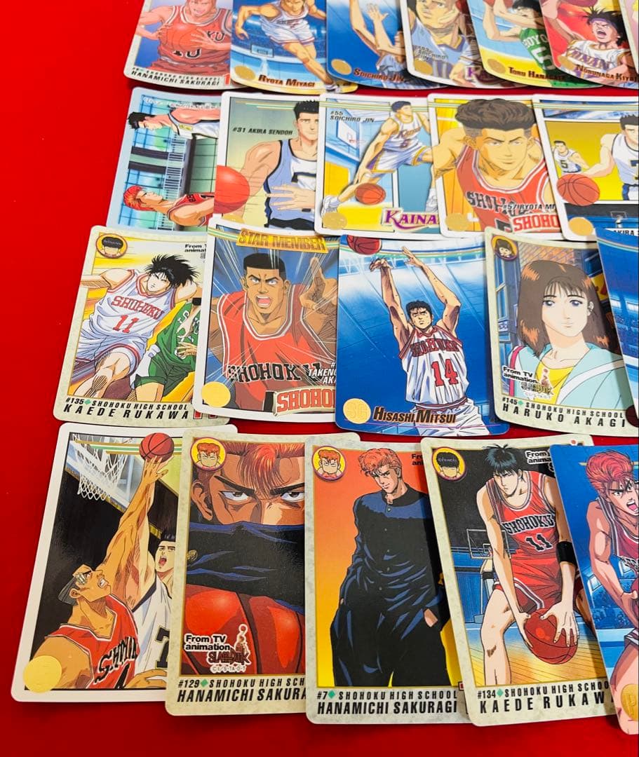 1994-1995年　BANDAI スラムダンク トレーディングカード 48枚