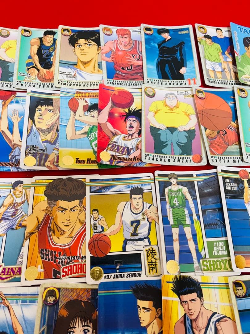 1994-1995年　BANDAI スラムダンク トレーディングカード 48枚