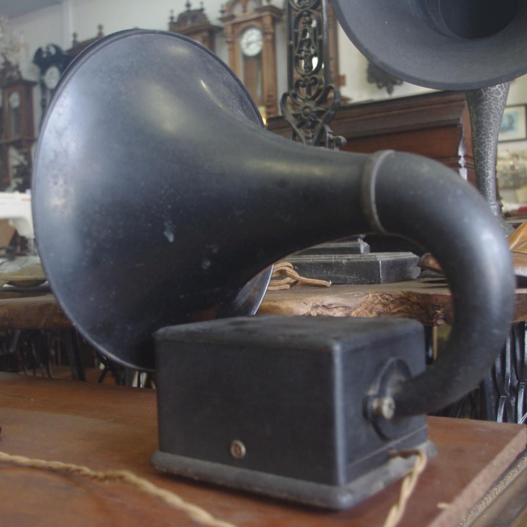 ヴィンテージ ホーンスピーカー 米国 DICTOGRAPH製 ラジオ SP-01