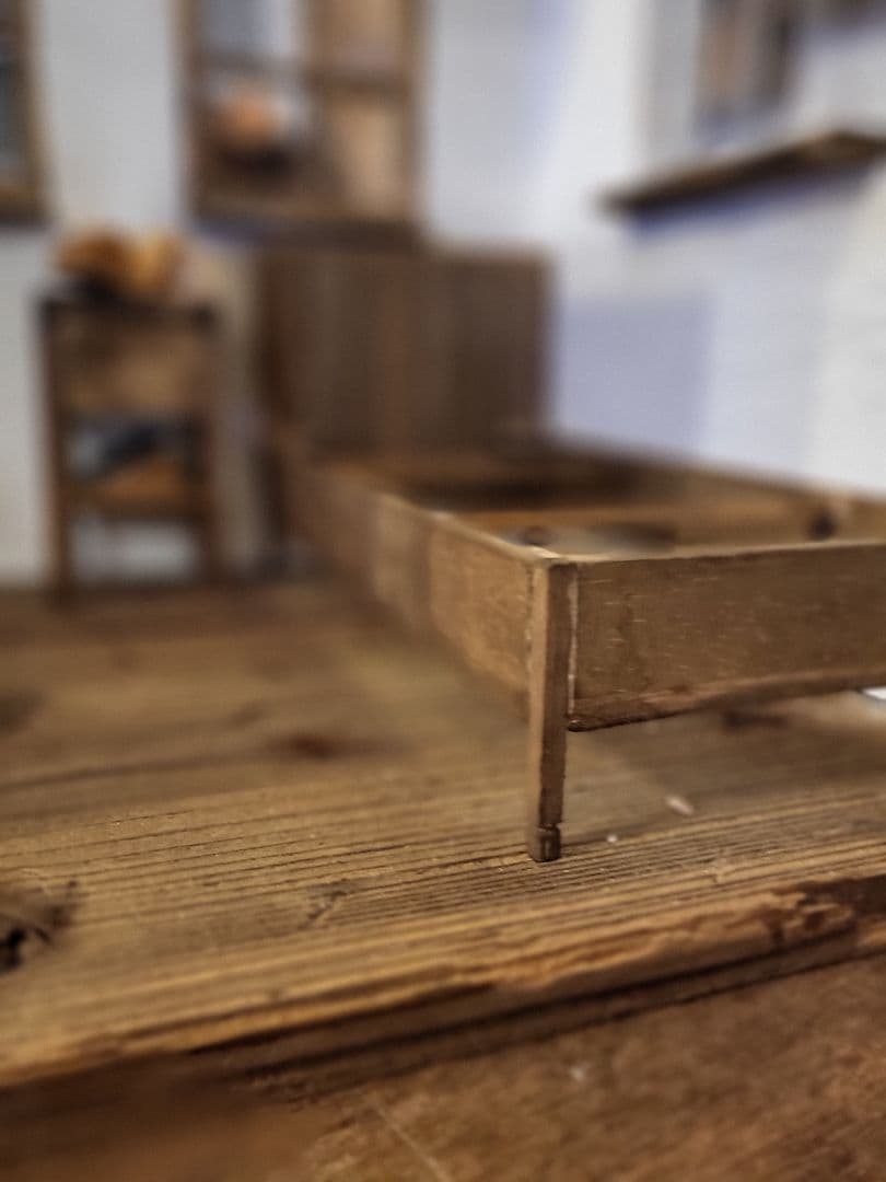 背景ボード　ミニチュアハウス　ドールハウス　アンティーク　ブライス　1/6サイズ