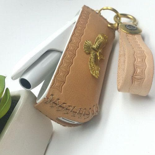 i65○ILUMAイルマ対応！ハンドメイド 栃木レザー IQOS3　duo