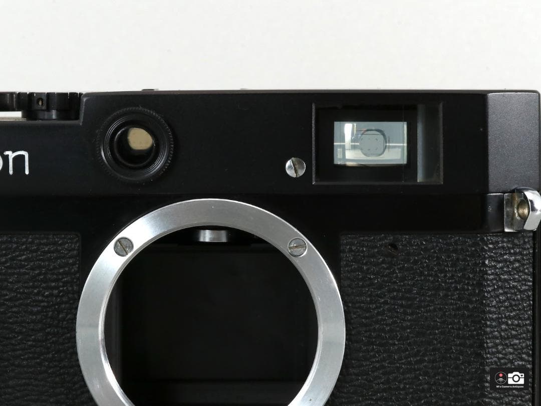 Canon P ブラックレンジファインダーカメラ整備済、後塗り