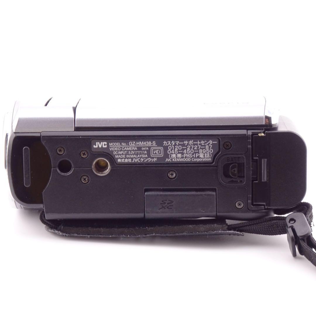 【動作確認済】 JVC Everio GZ-HM438 シルバー ハンディカム