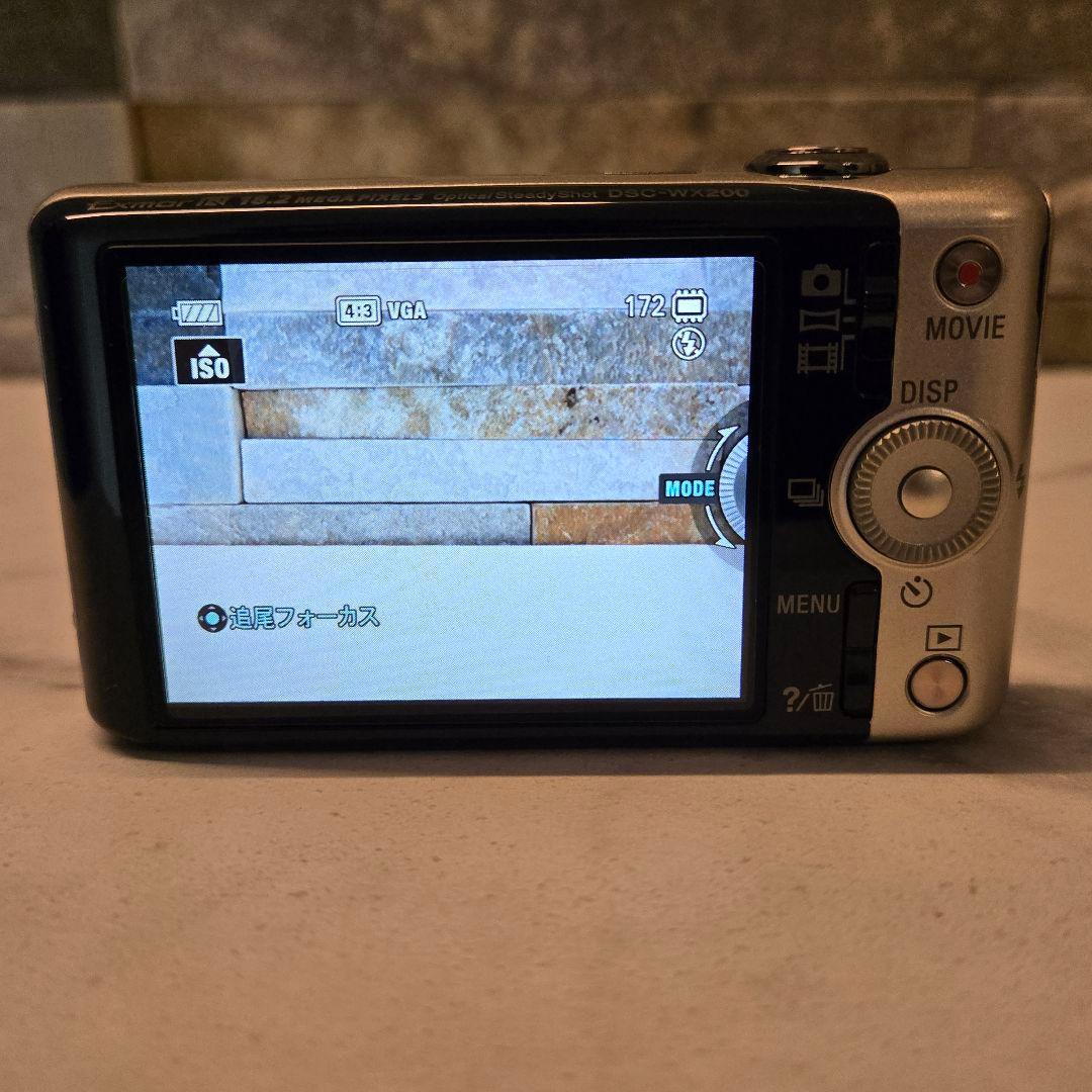 美品　SONY　Cyber-shot　DSC-WX200　ゴールド　デジカメ