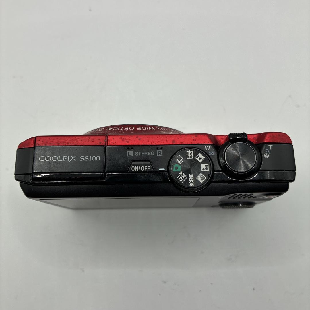 Nikon COOLPIX S8100 赤 レッド クールピクス ニコン
