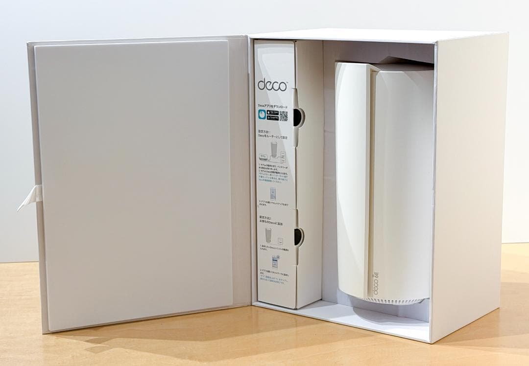 tp-link Deco AXE11000 Wi-Fi 6E ルーター 1台