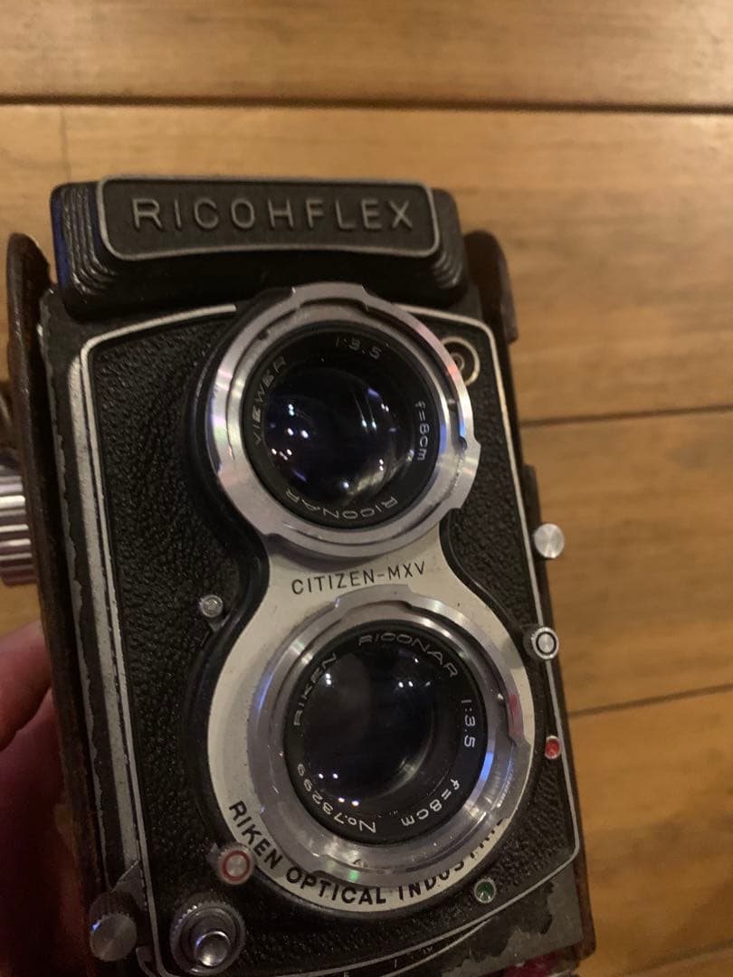 Ricoh RICOHFLEX 二眼レフカメラ レザーケース付き