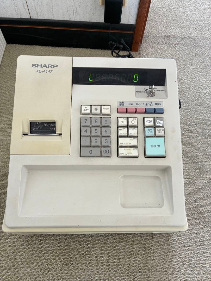 SHARP XE-A147 電子レジスター