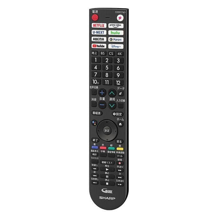 シャープ AQUOS テレビ用リモコン 4T-C42EJ1 他対応