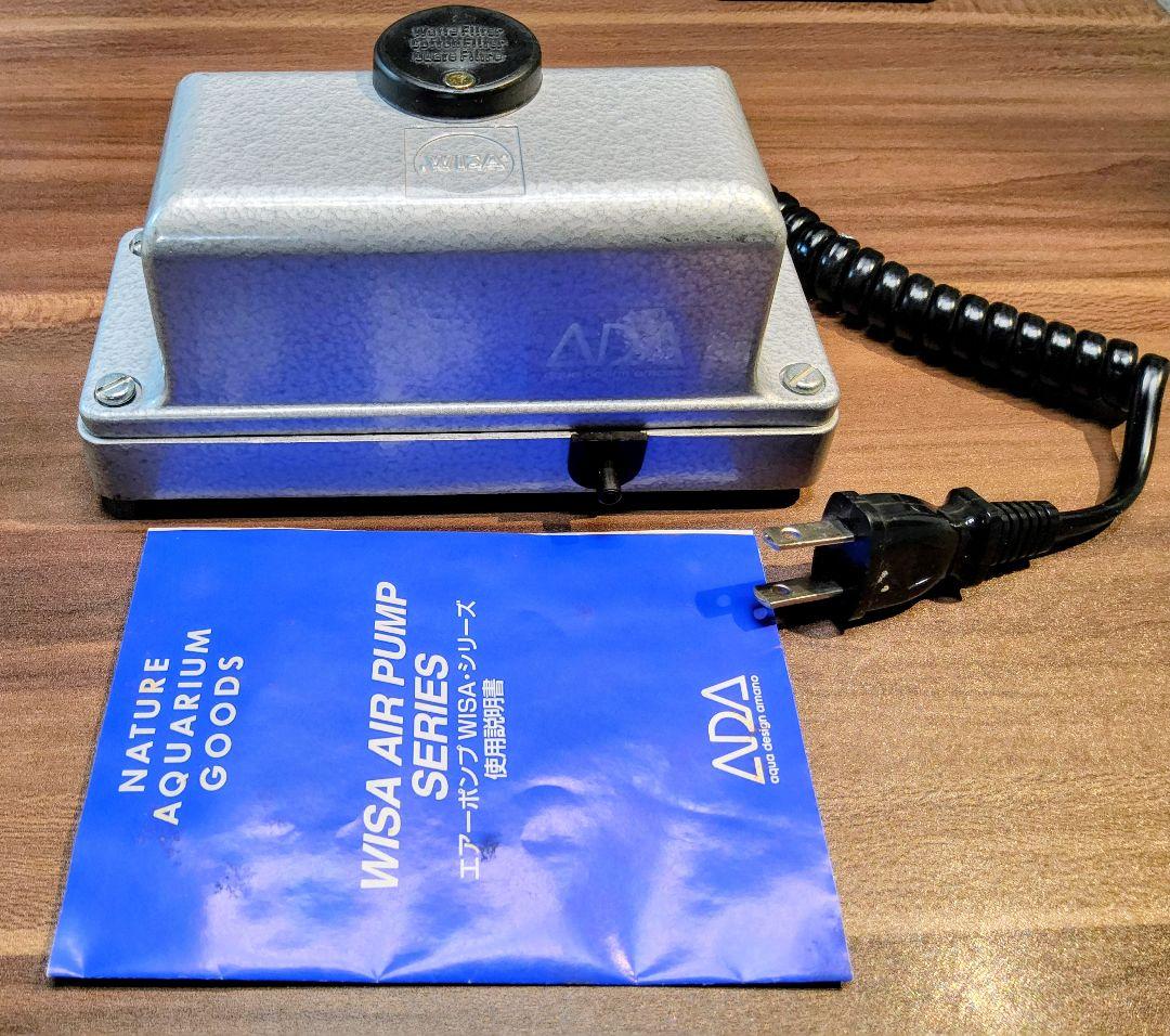 【希少廃盤品！ 新品未使用品！】ADA WISA120 エアーポンプ60Hz