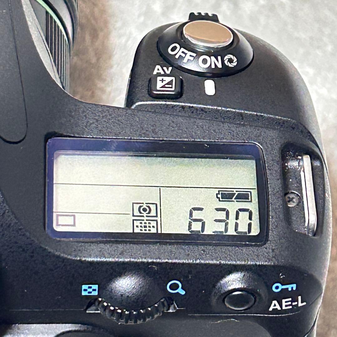 稼働品　PENTAX K100D ダブルズームキット　シャッター回数 3575