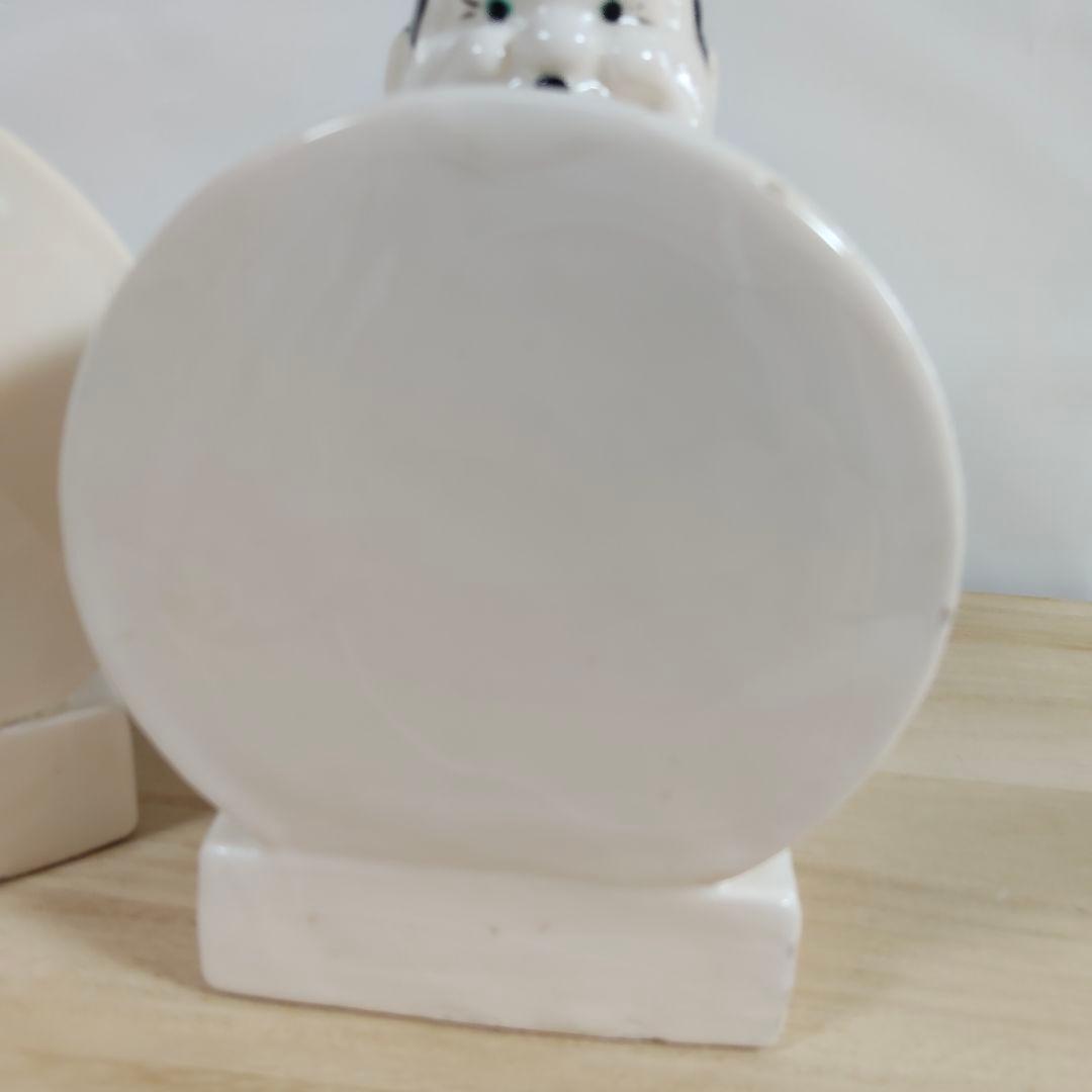 希少 ローレル＆ハーディ ブックエンド 陶器製 ビンテージ レア オブジェ