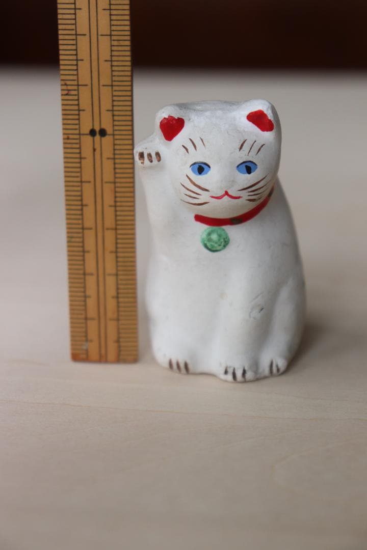 招き猫　右手左手大小セット　縁起物　郷土玩具