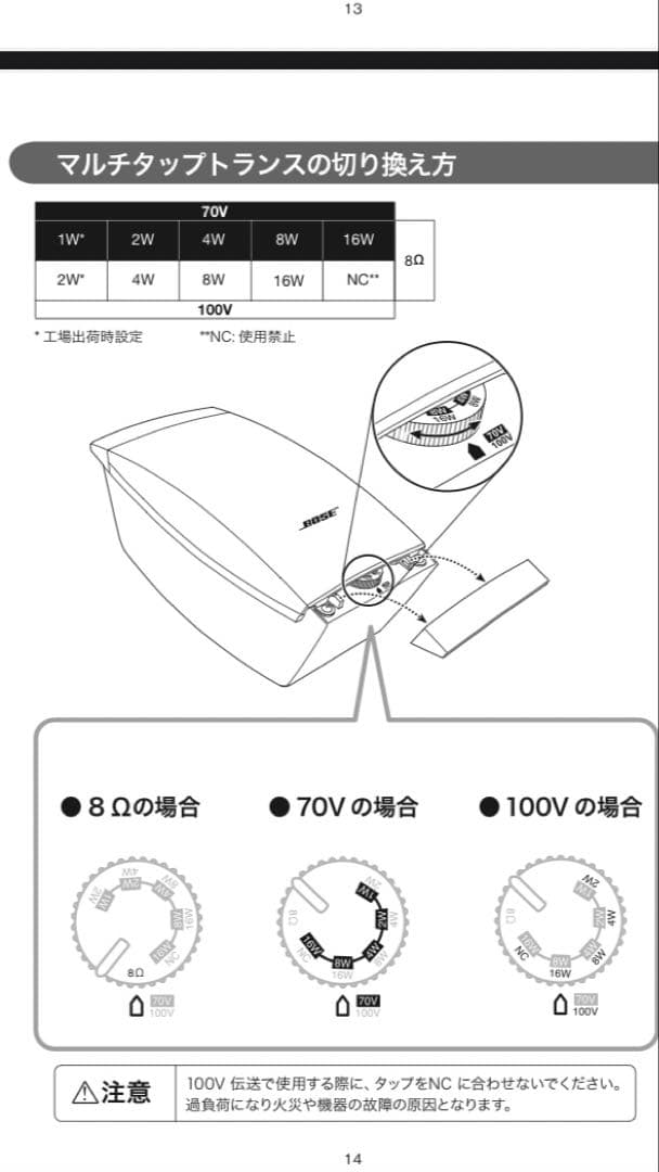BOSE スピーカー　FreeSpace DS-16S