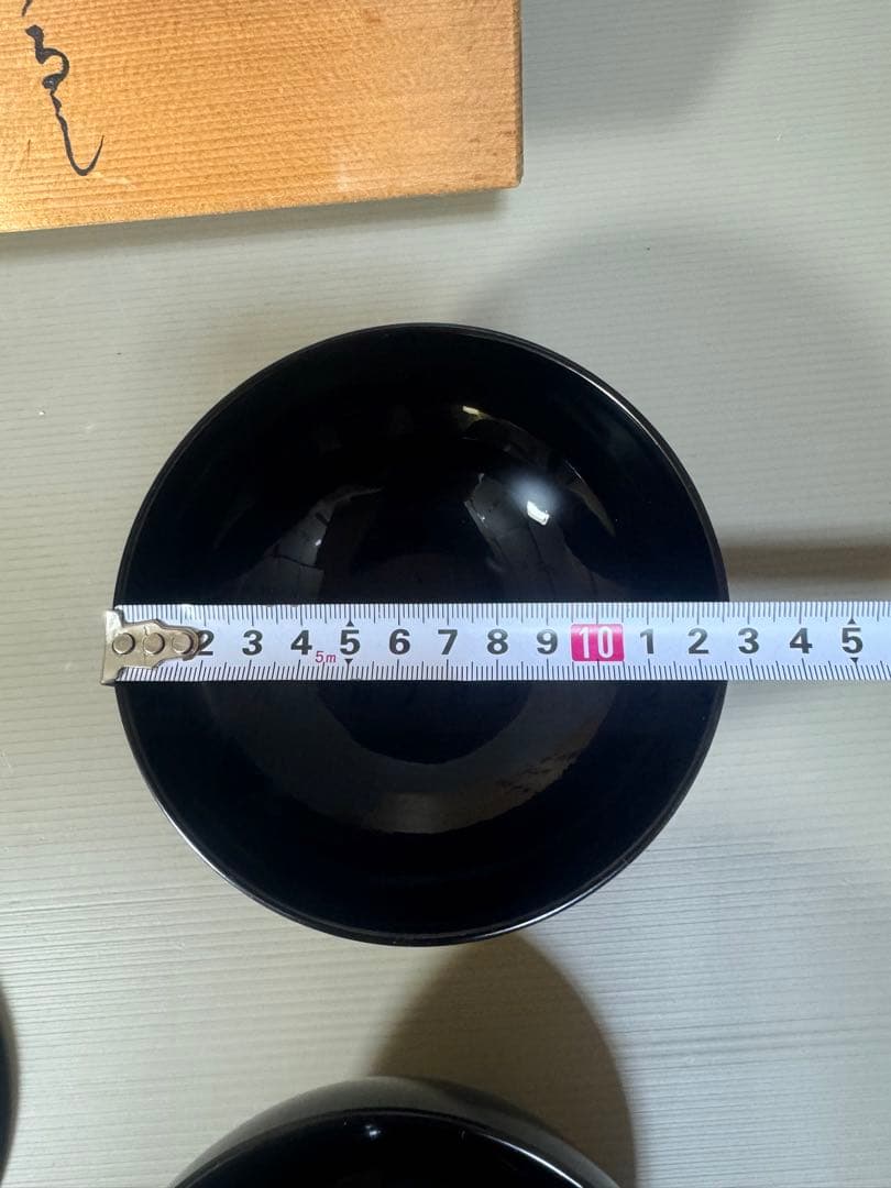 2235 高級木　会津塗　吸物椀　2客　未使用