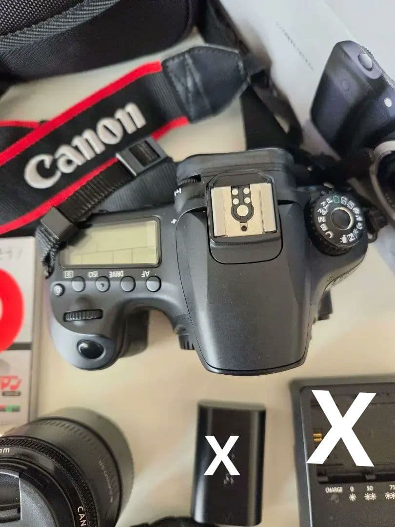 Canon　EOS 60D 一眼レフカメラ　ケース　レンズ　取り扱い説明書