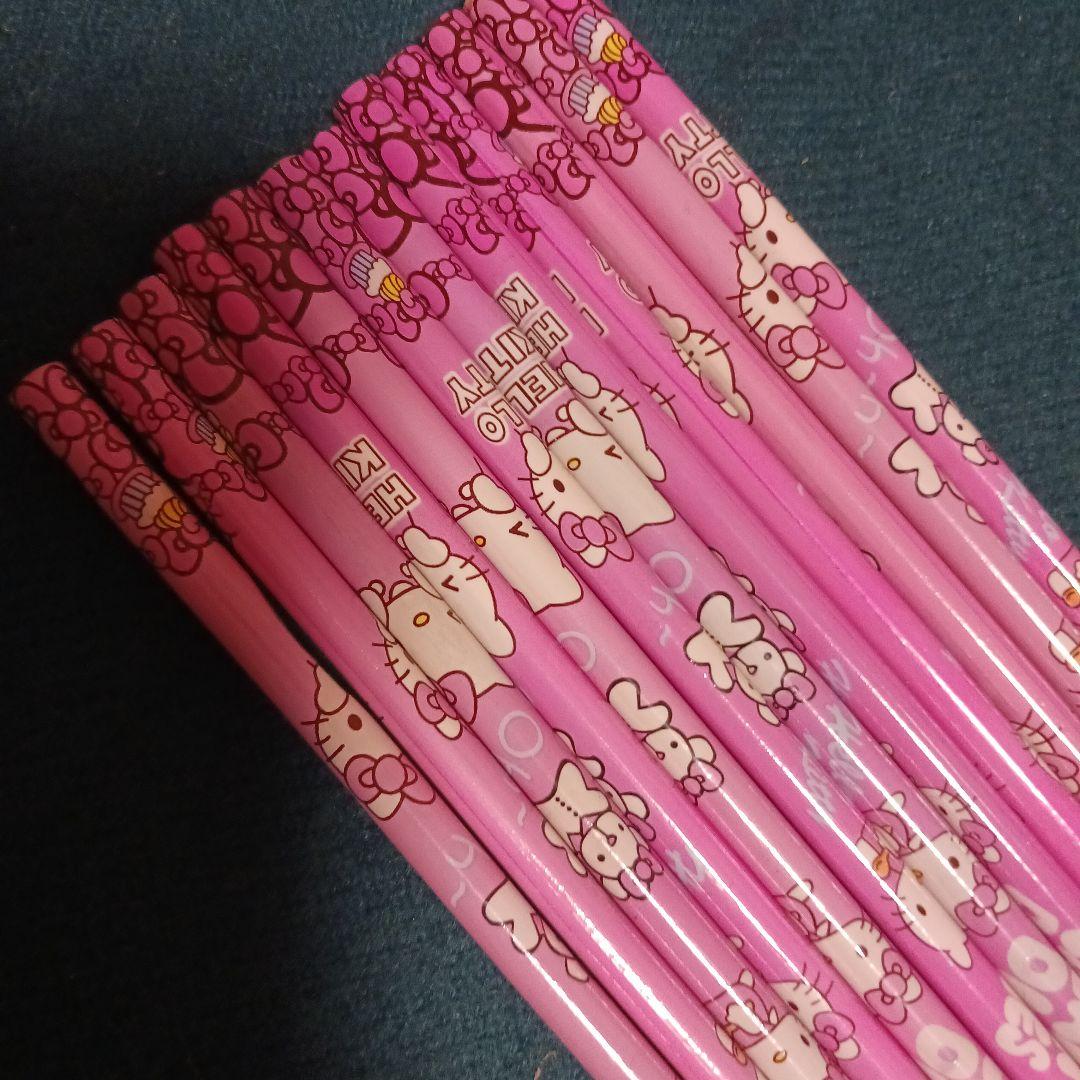 ❌25922❤ハローキティ好き(❀ᴗ͈ˬᴗ͈)\"新品逆輸入 HB鉛筆 1ダース