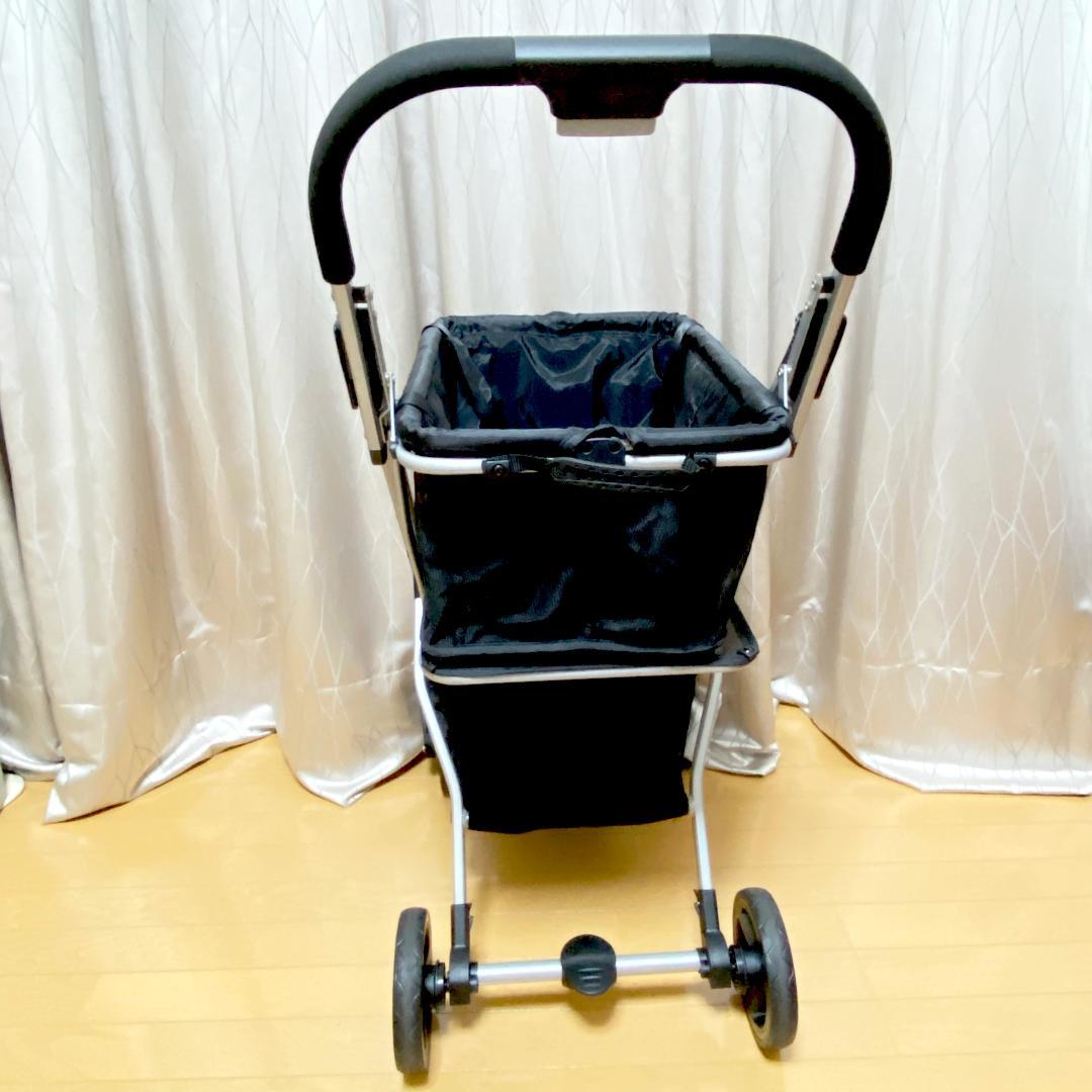 EcoCa エコカ ショッピングカート ワンタッチ折りたたみ 買い物カゴ対応