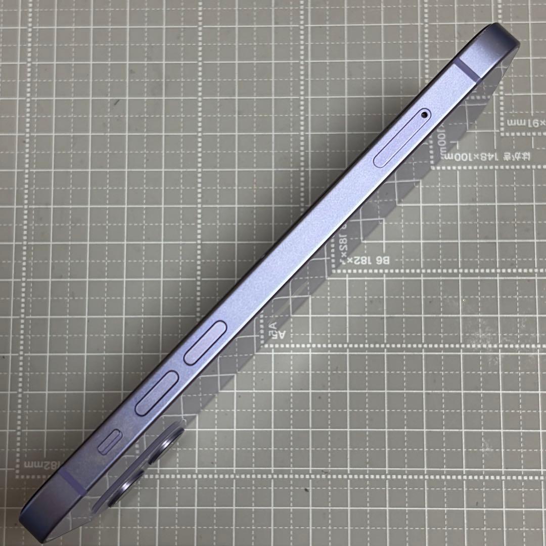 iPhone12 128GB パープル バッテリー100%
