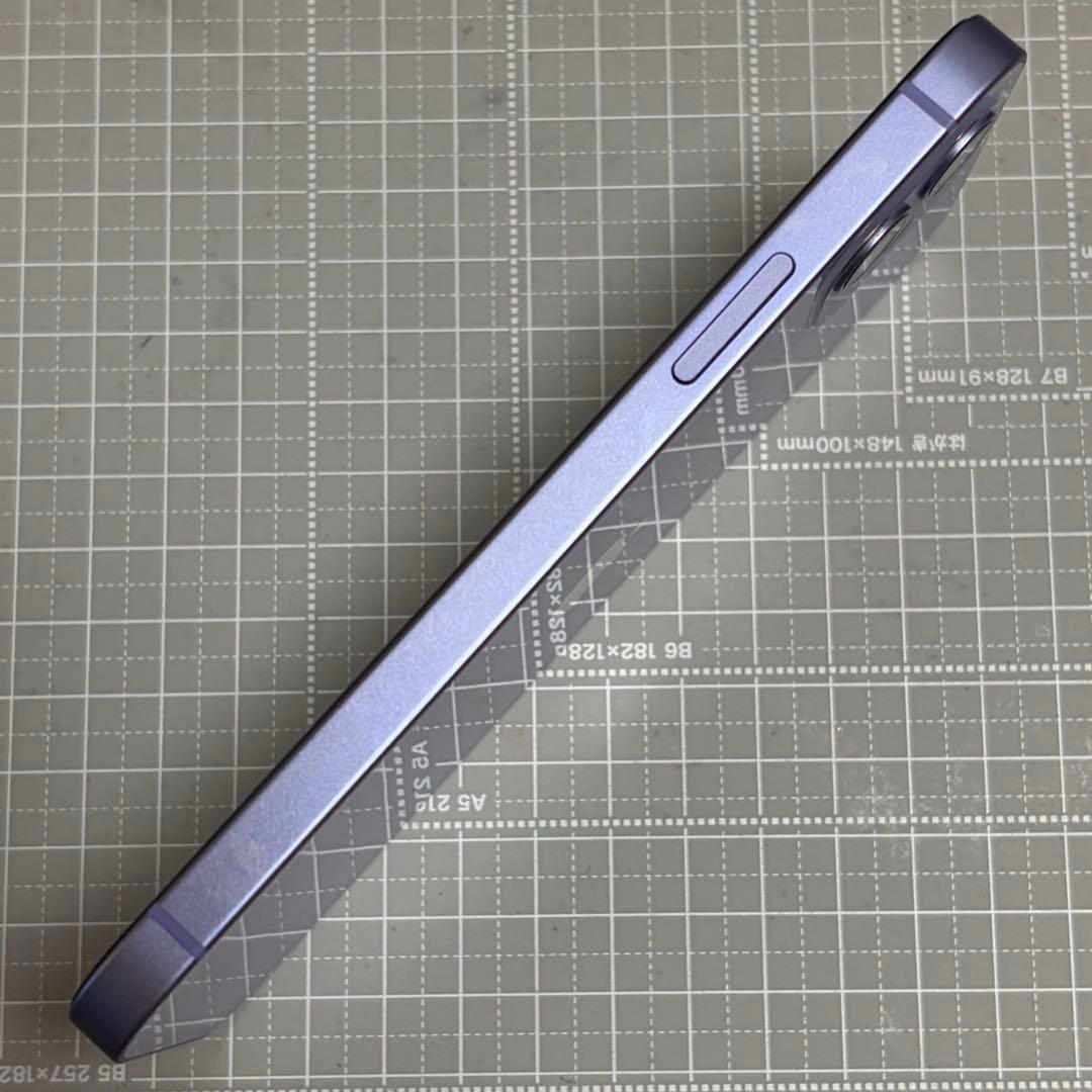 iPhone12 128GB パープル バッテリー100%