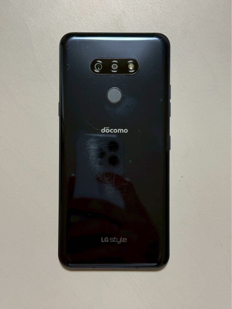 スマートフォン本体 LG style 3 black