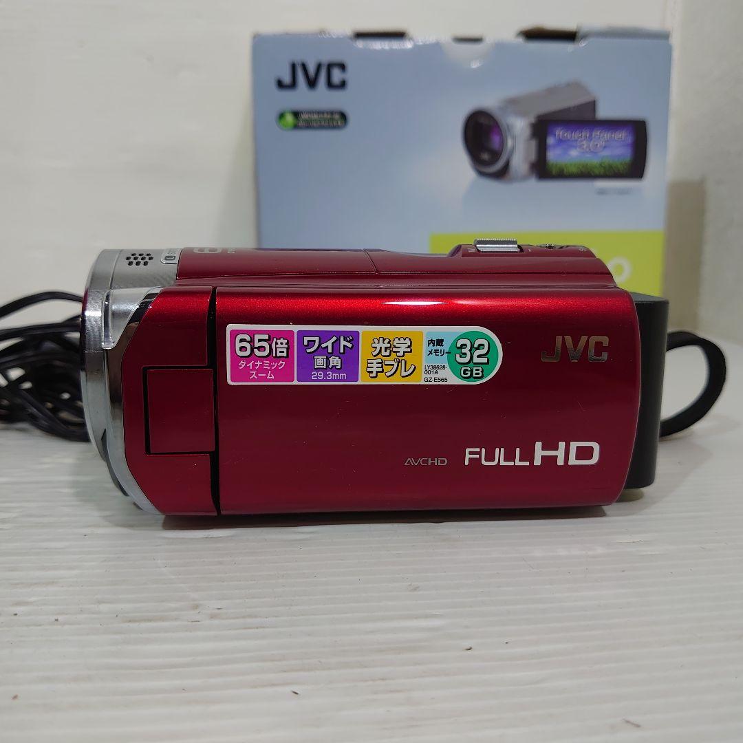 動作ok　JVC Everio GZ-E565-R　13年