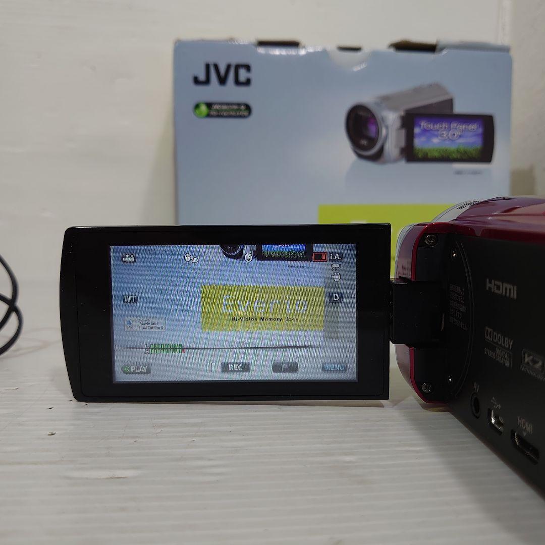 動作ok　JVC Everio GZ-E565-R　13年