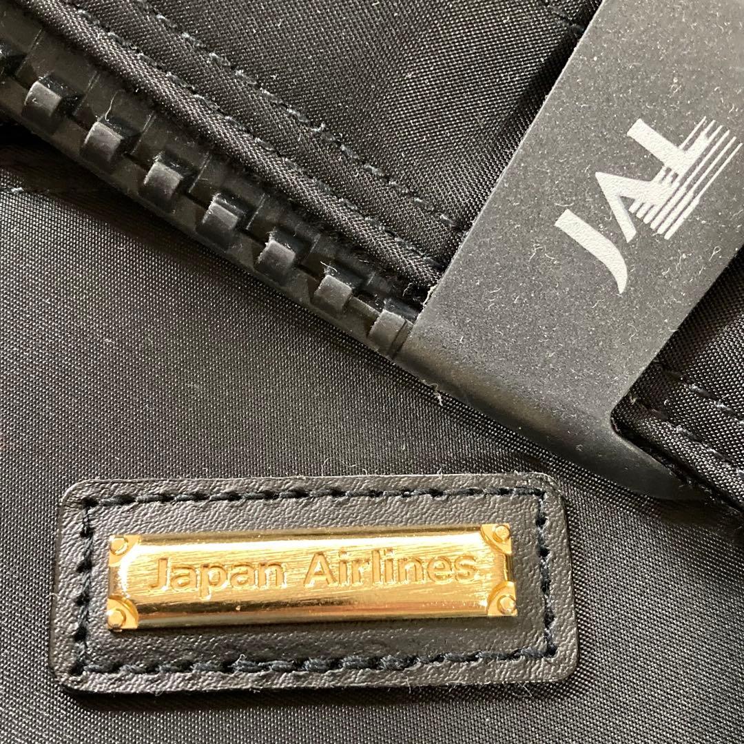【新品未使用】JALガーメントケース バック ショルダーベルト付き 黒 日本製