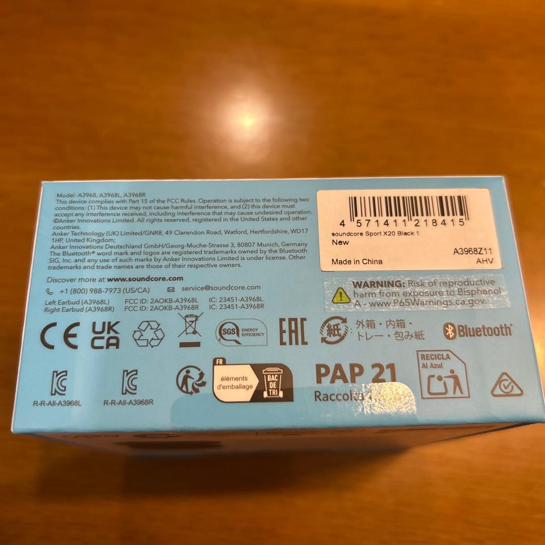 Anker soundcore Sport X20 ワイヤレスイヤホン