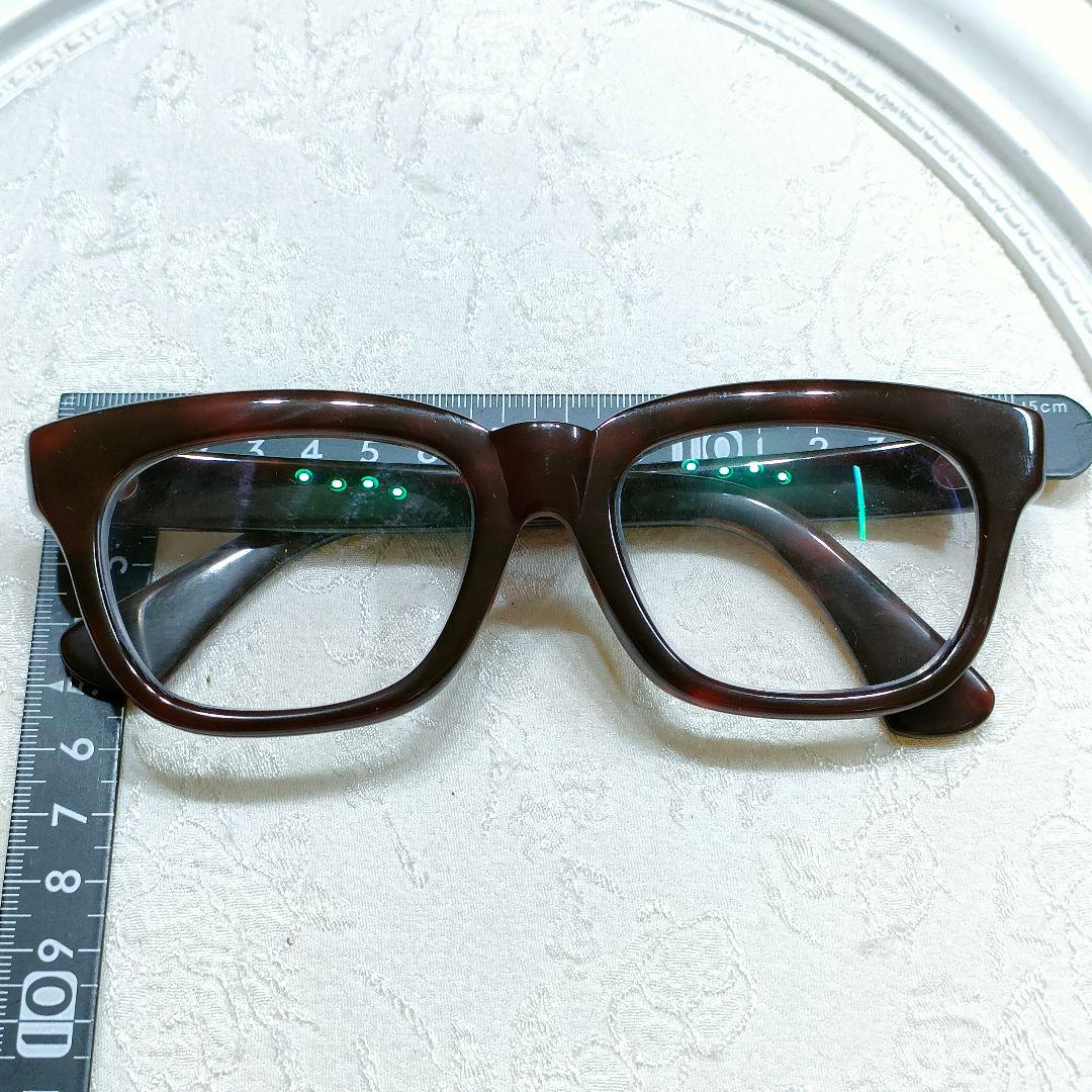 BS89　鼈甲べっ甲　メガネ　中度老眼鏡