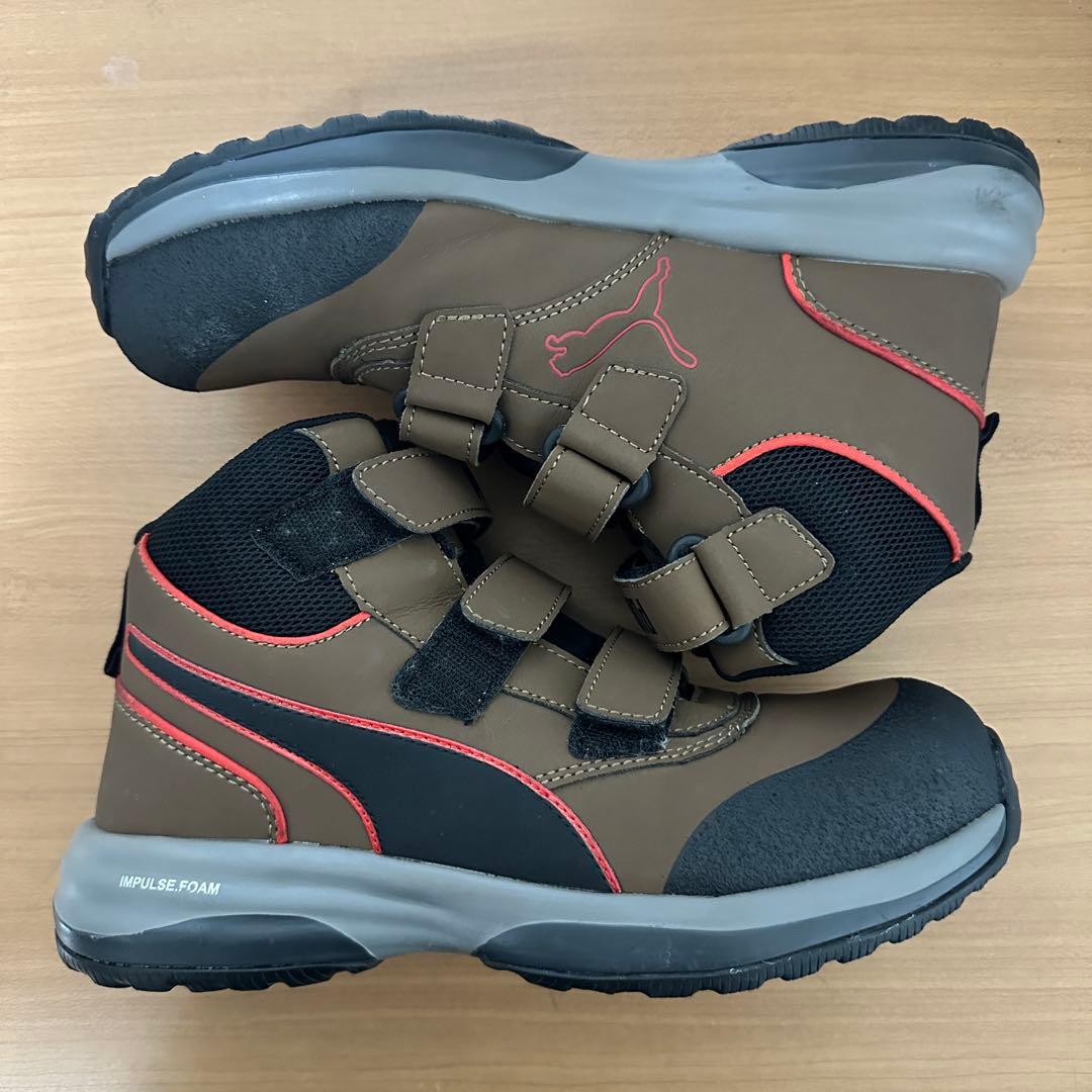 26.5cm！PUMA プーマ 安全靴 ラピッドミッド 作業靴