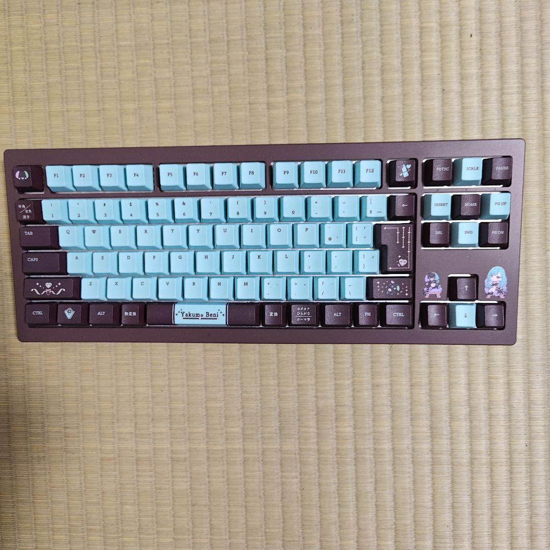 ぶいすぽっ！VSPO!GEAR ゲーミングキーボード　八雲べに