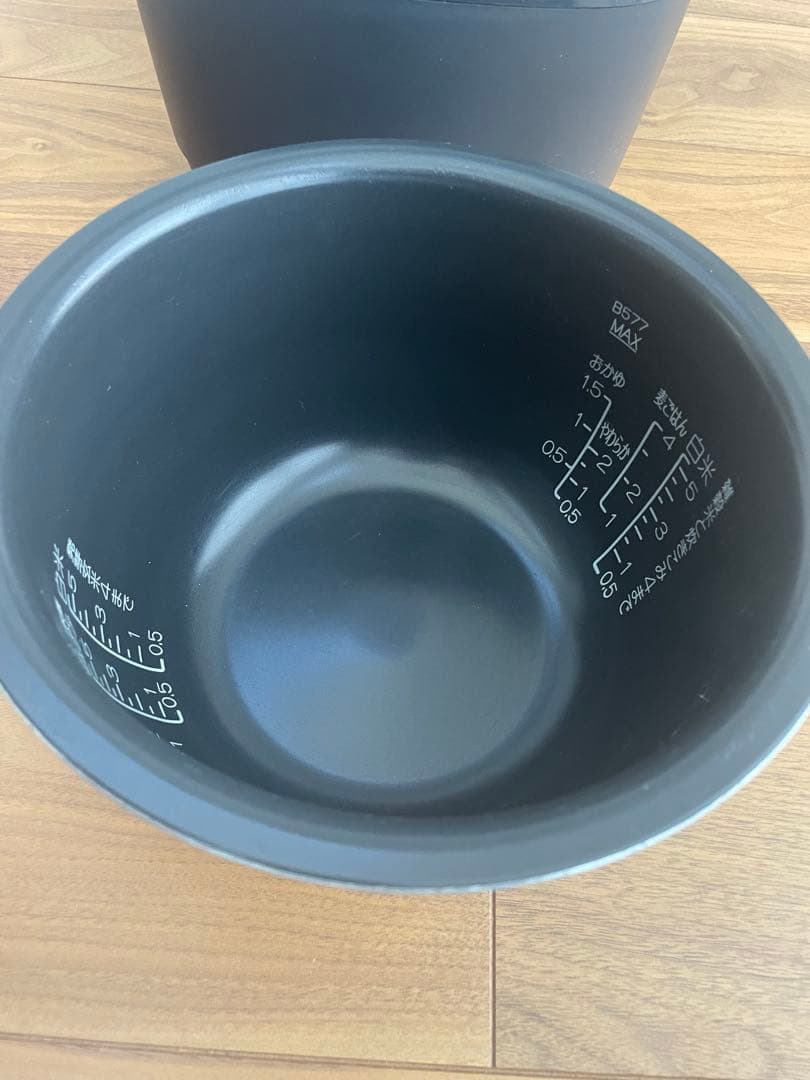 象印 炎舞炊き　NW-JT10 5.5合炊き　濃墨