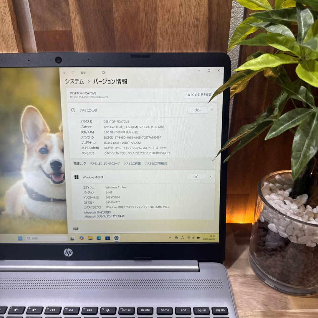 最新2023年モデル‼️HP 250 G9☘第12世代☘フルHD☘ノートパソコン