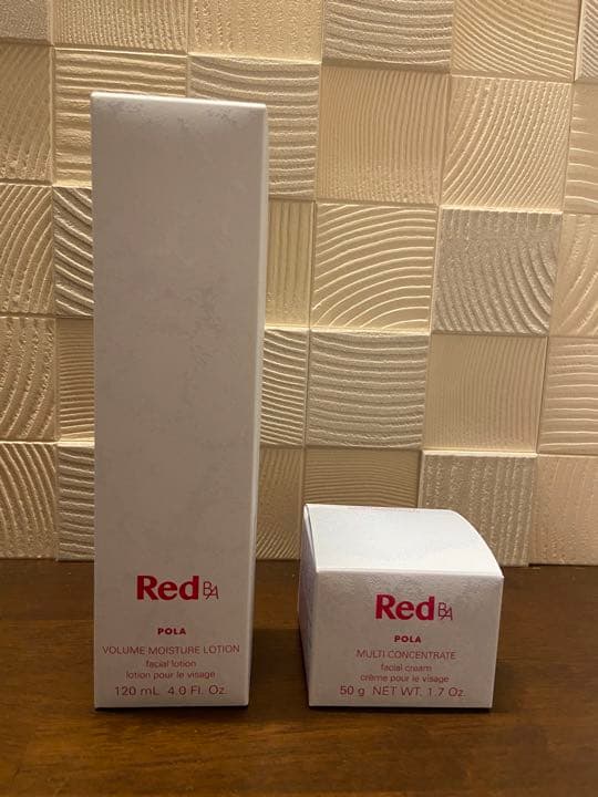Red B.Aボリュームモイスチャーローション 化粧水＋保湿乳液・クリームセット