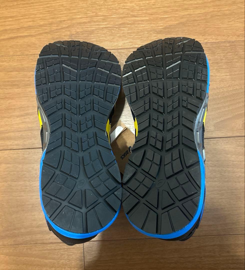 【新品未使用】asicsアシックス ウィンジョブ ハイカット 安全靴 黒黄