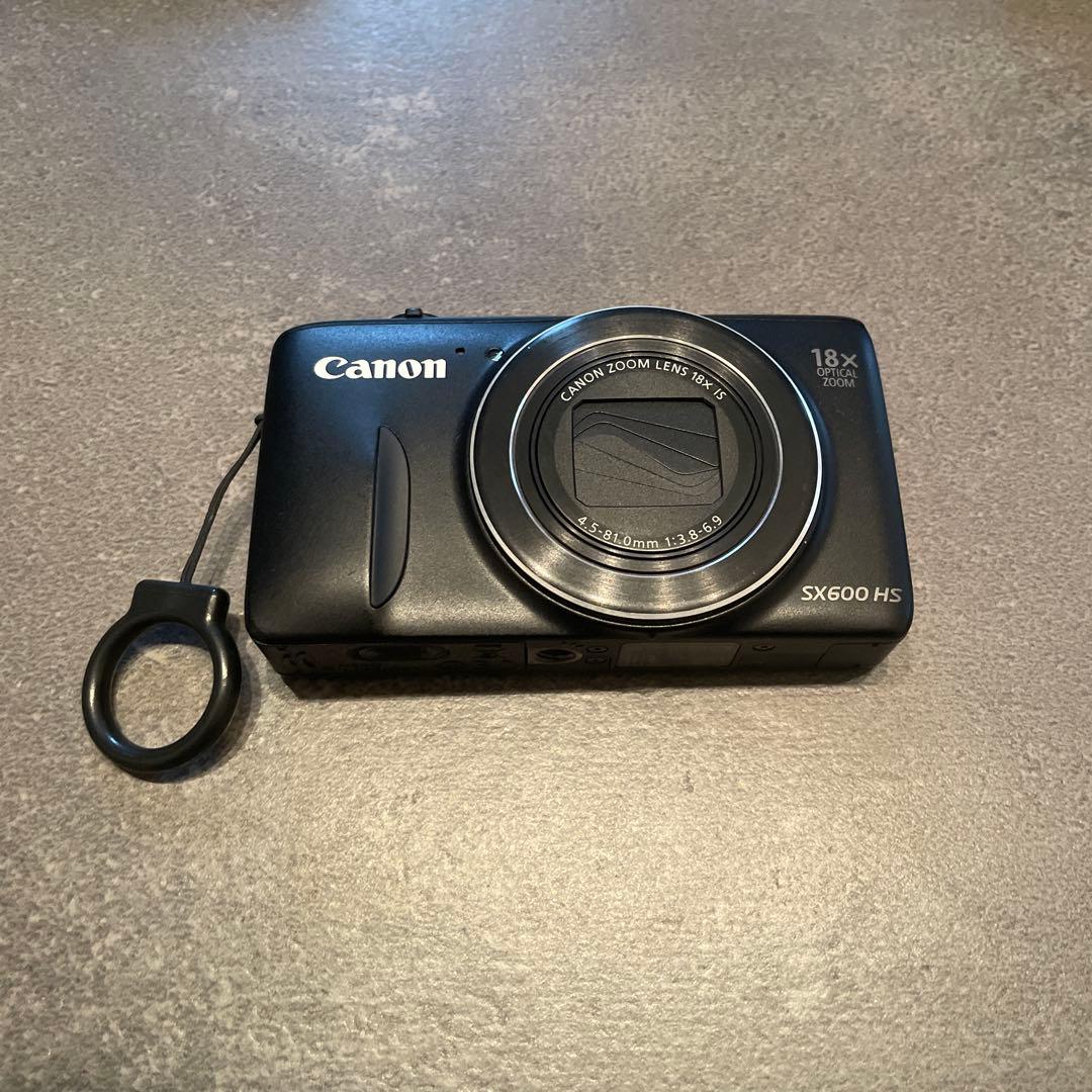 Canon PowerShot SX600 HS ブラック