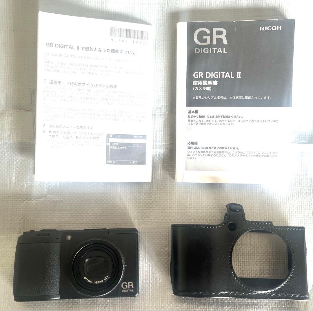 キ*ん様 RICOH GR DIGITAL2 レザーケース付き