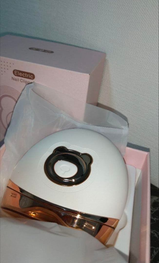 電動爪削り器 電動ネイルケア USB充電式 爪ヤスリ 電動爪やすり　新品・未使用