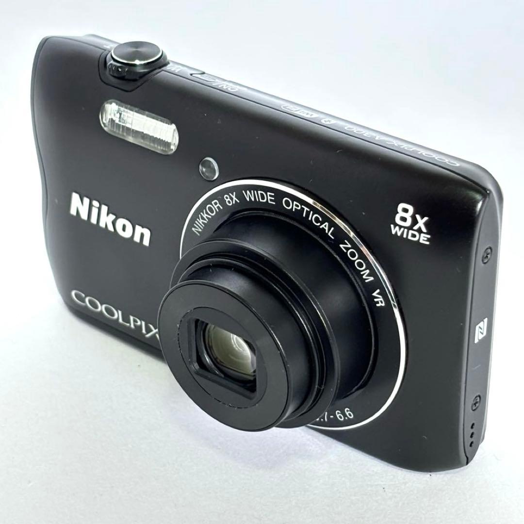 【美品】nikon coolpix A300 ニコンデジカメ　SDカード付2GB