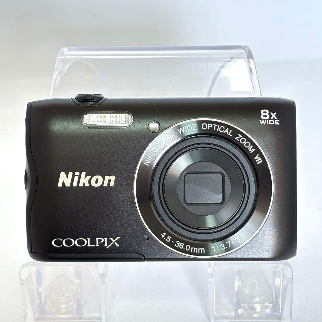 【美品】nikon coolpix A300 ニコンデジカメ　SDカード付2GB
