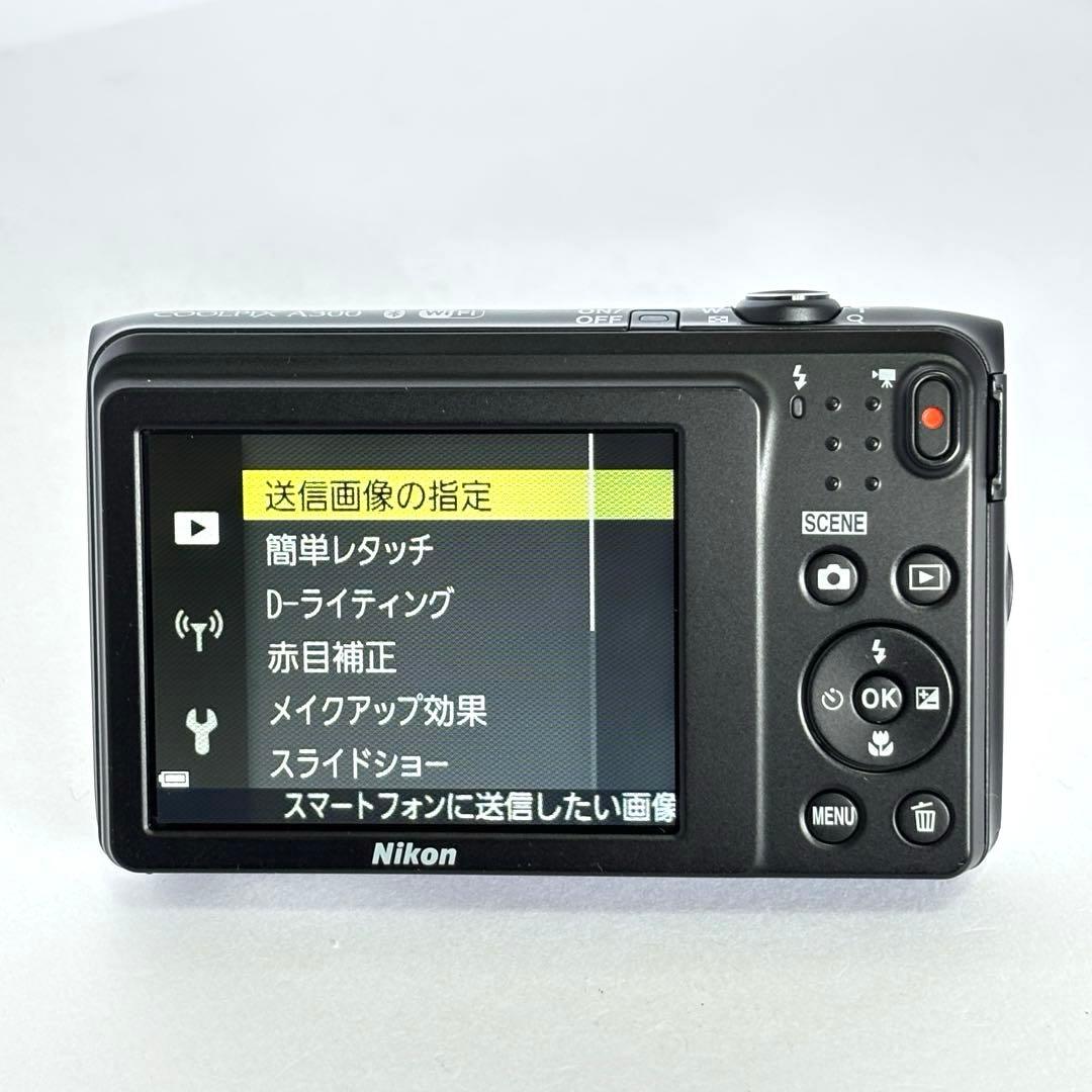 【美品】nikon coolpix A300 ニコンデジカメ　SDカード付2GB