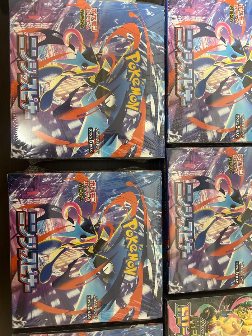 ポケカ　ニンジャスピナー　MEGAドリームEX 10box シュリンク付き